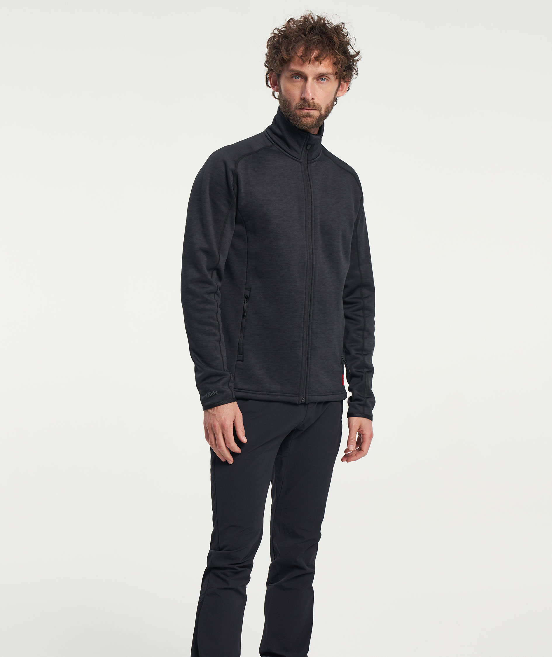 Tenson TXlite cardigan, Black