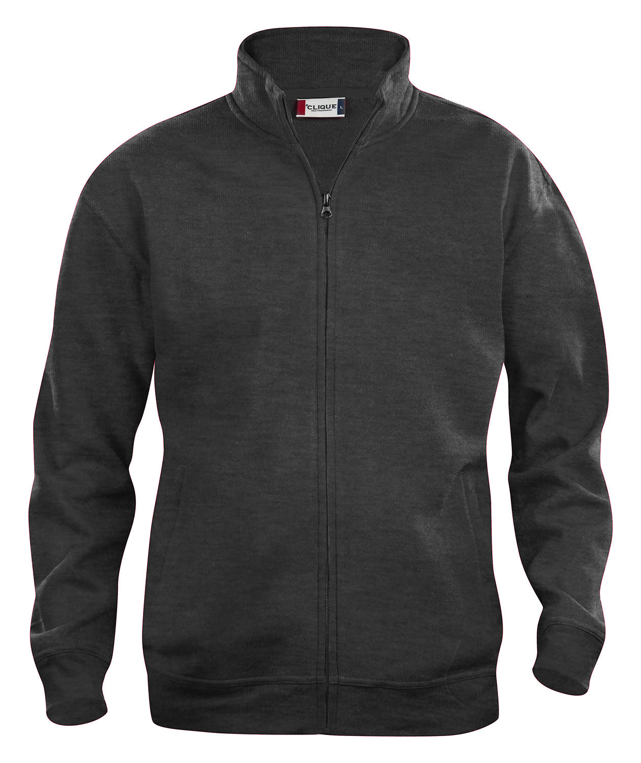 Clique Basic Cardigan tr&ouml;ja, Antracitmelerad, Antracitmelerad, swatch