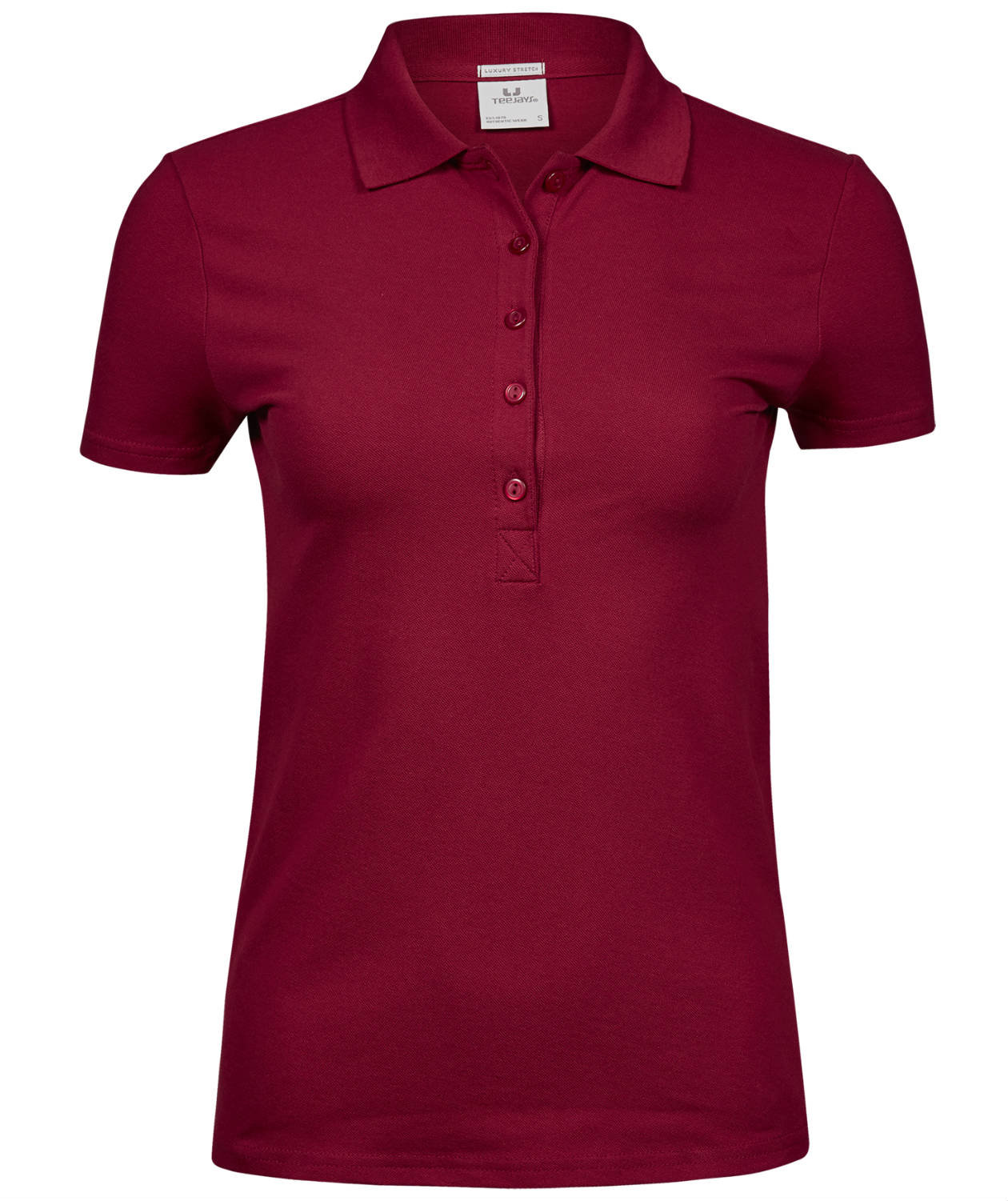 Tee Jays Luxury pik&eacute;tr&ouml;ja dam, Deep Red, Deep Red, swatch