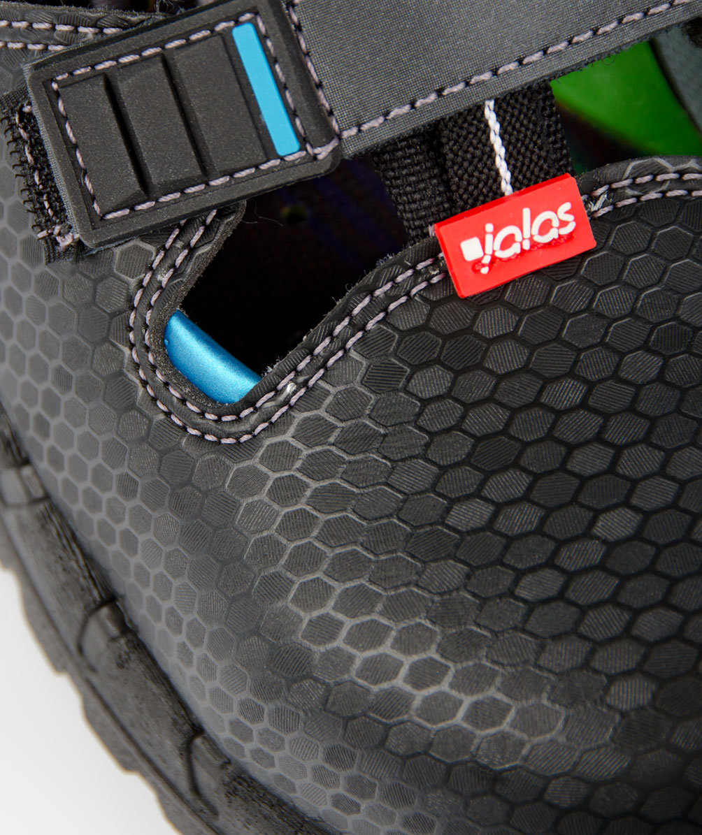 Jalas 9605 Flow women's safety sandal S1P, Black