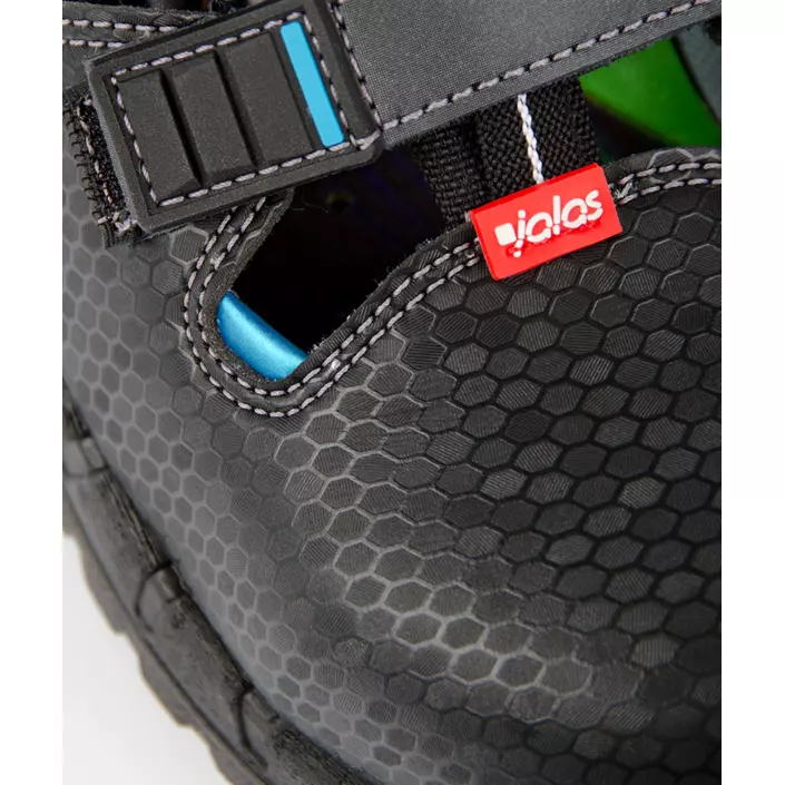 Jalas 9605 Flow women's safety sandal S1P, Black, large image number 1