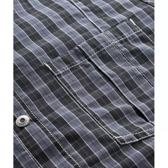 Kentaur short-sleeved women's shirt, Black/Blue checkered, large image number 2