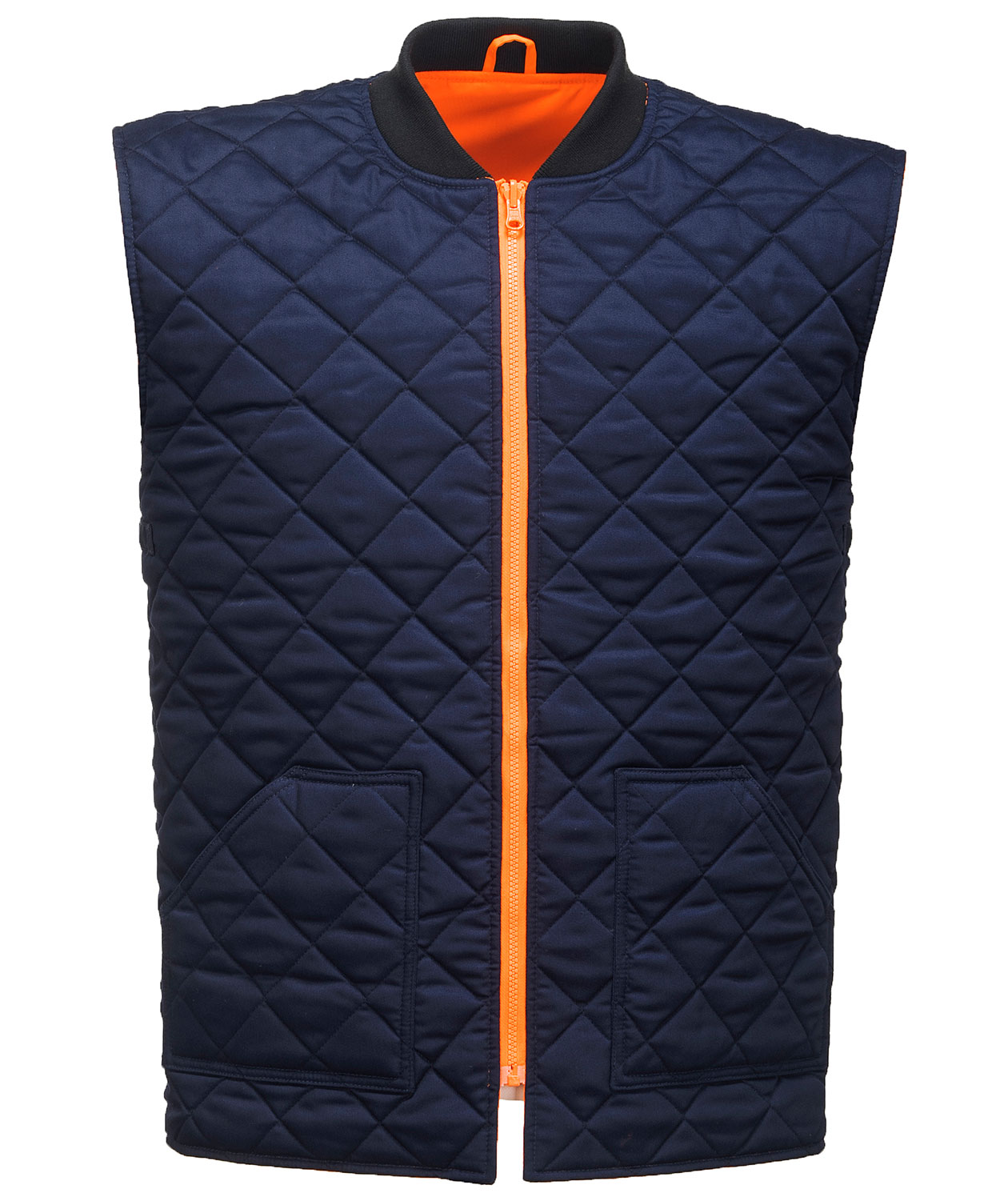 Portwest 4-in-1 parka, Hi-vis Orange/Marine, large image number 2