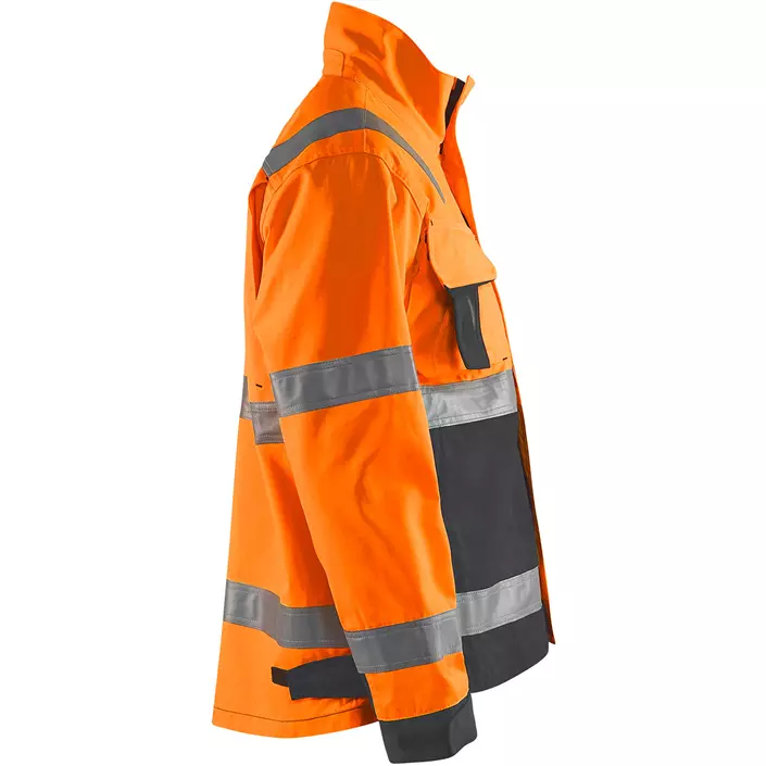 Blåkläder arbejdsjakke, Hi-vis orange/Grå, large image number 3