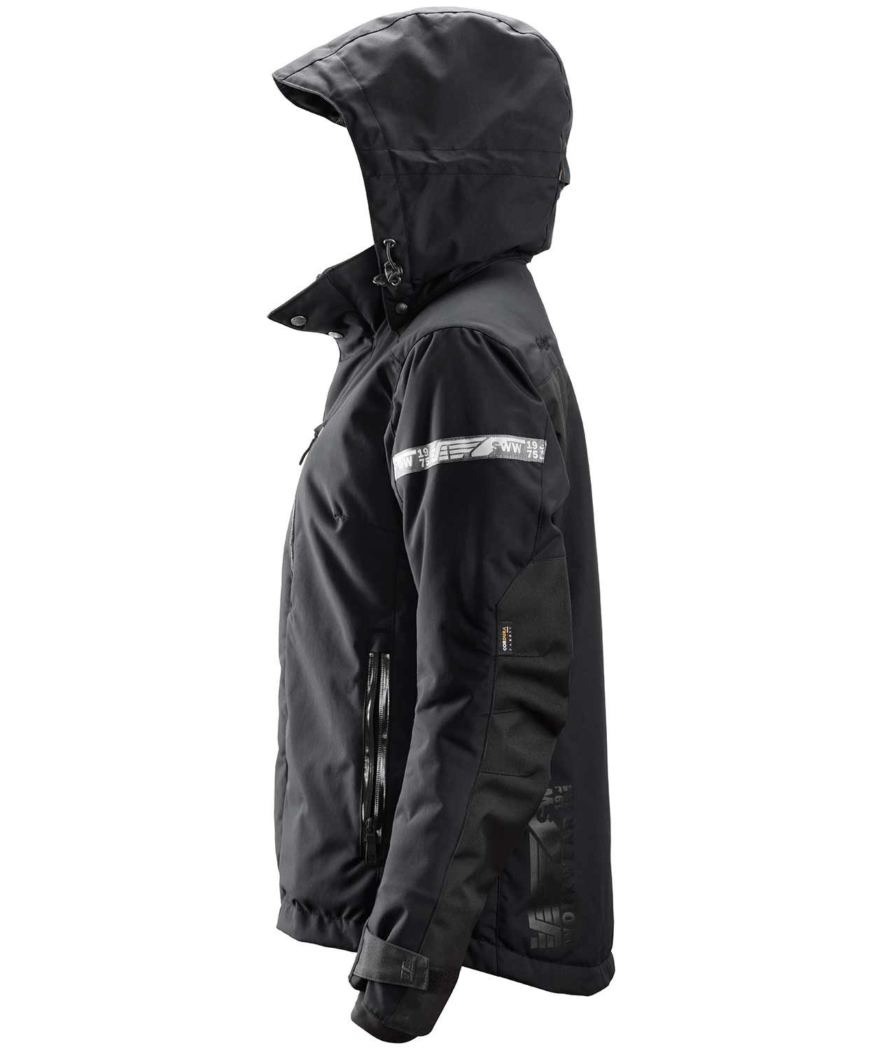 Snickers AllroundWork 37.5&reg; women's winter jacket 1127, Black, large image number 3