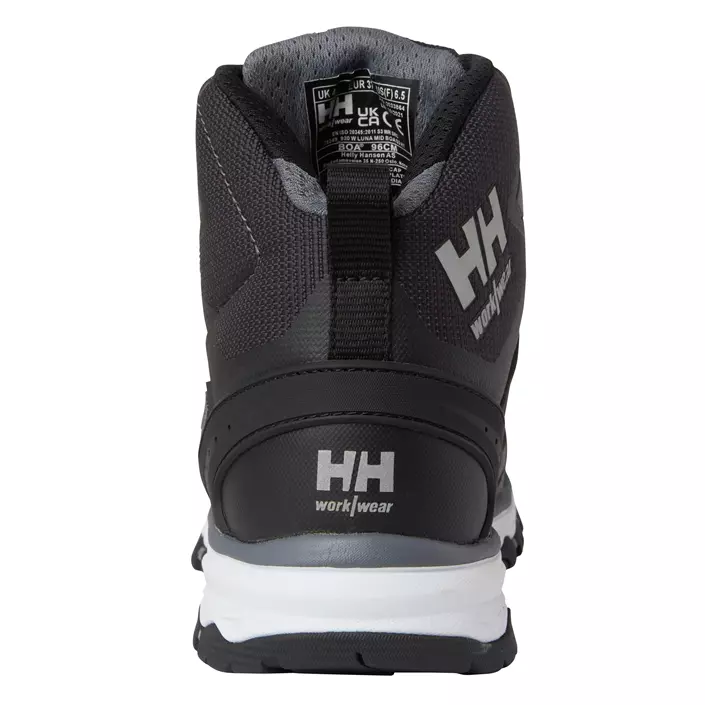 Helly Hansen Luna Mid boa low-cut safety boots S3, Black/Grey, large image number 4