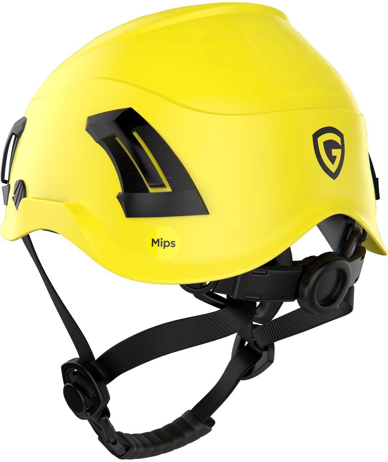 Guardio Armet Volt fluorescent MIPS safety helmet, Blazing Yellow, Blazing Yellow, large image number 4
