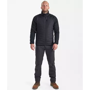 Deerhunter Moor zip-off hybrid jacket, Black