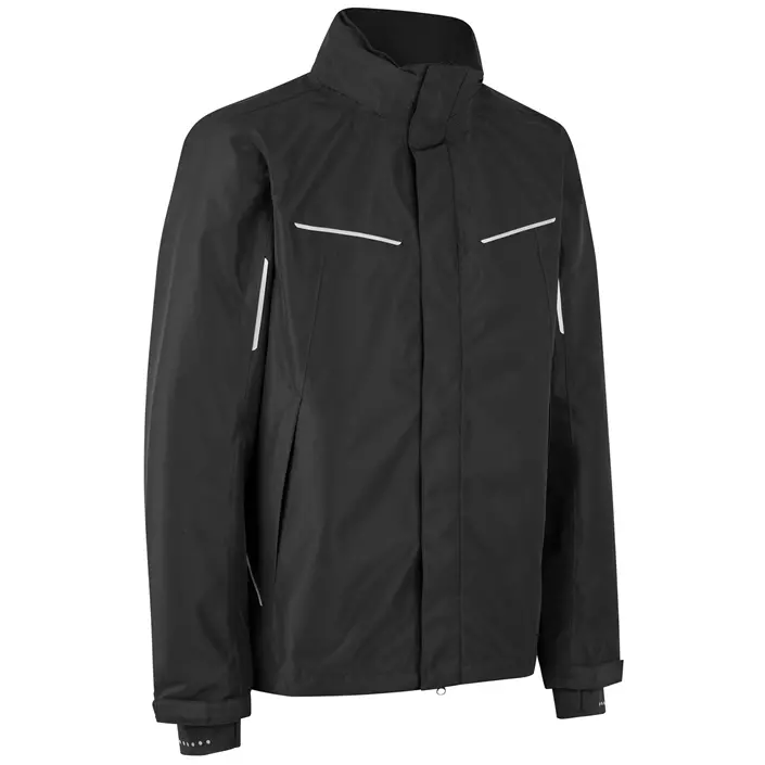 ID Zip'n'Mix shell jacket, Black, large image number 2