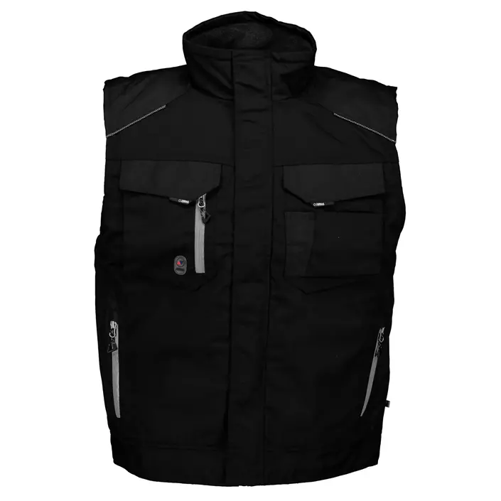 Terrax work vest, Black, large image number 0