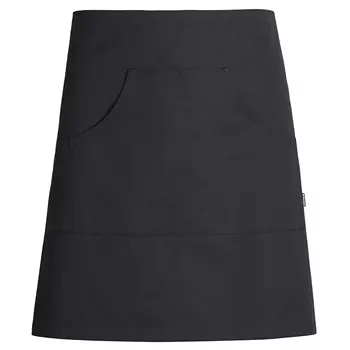 Kentaur apron with pockets, Black