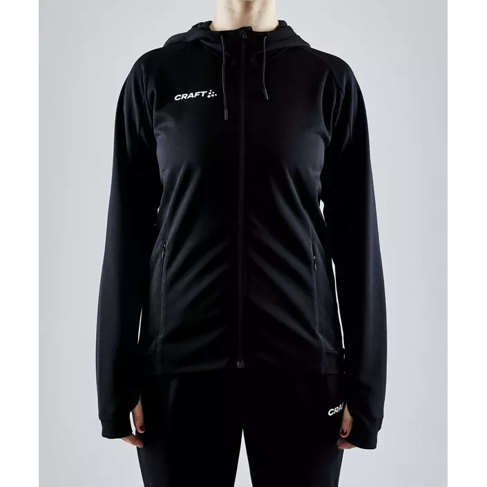 Craft Evolve women's hoodie, Black, large image number 1