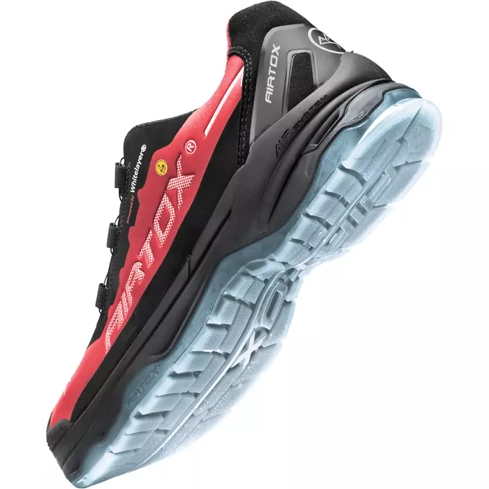 Airtox TX44 skyddsskor S3, Röd/Svart, large image number 2