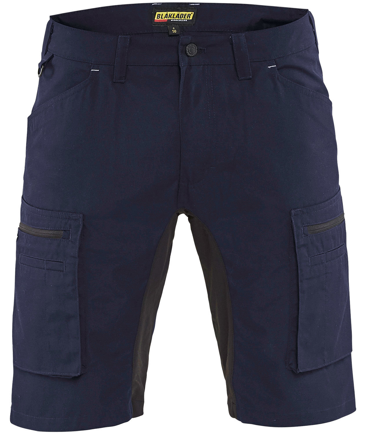 Bl&aring;kl&auml;der Unite arbejdsshorts, Marine/Sort, Marine/Sort, swatch