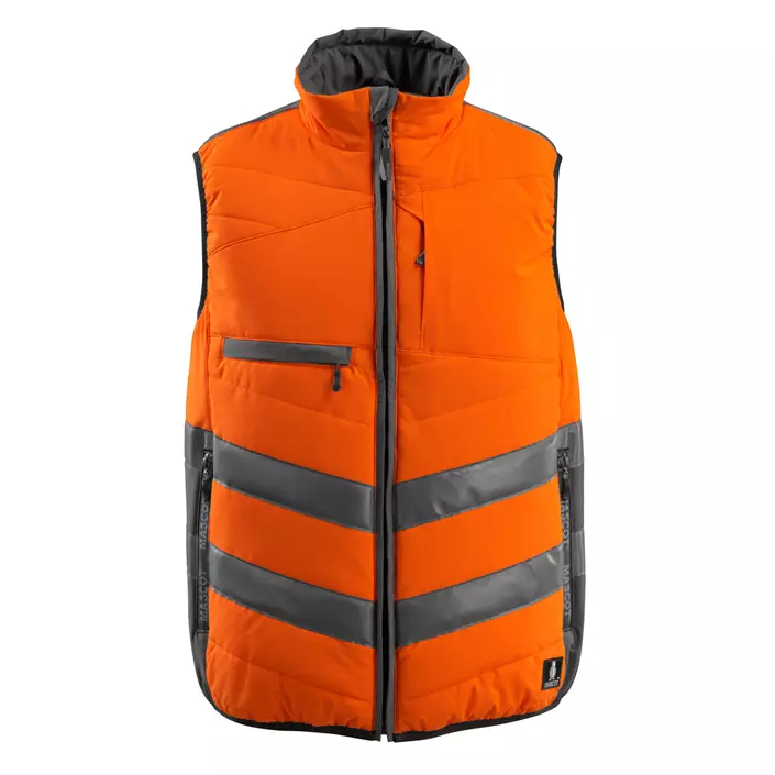 Mascot Safe Supreme Grimsby vadderad väst, Varsel Orange/Mørk antracit, large image number 0