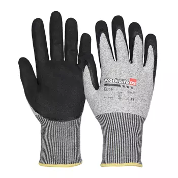 OS Worklife cut protection gloves Cut F, Grey/Black