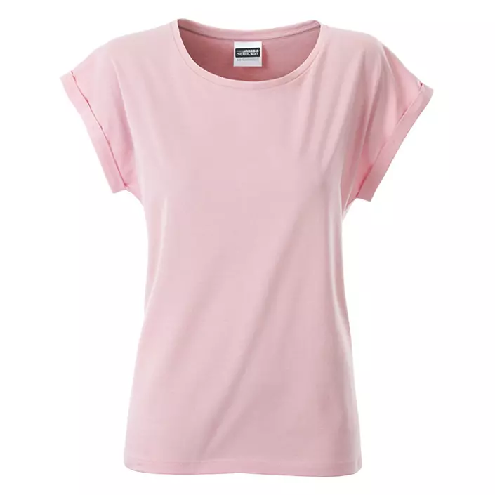 James & Nicholson Basic dame T-shirt, Soft-Pink, large image number 1