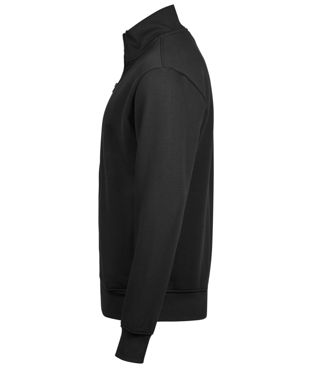 Tee Jays full zip sweat cardigan, Black, large image number 2