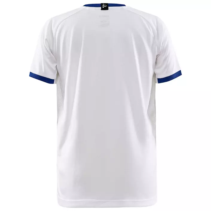 Craft Progress 2.0 Graphic Jersey T-skjorte for barn, Hvit/Club Cobolt, large image number 2