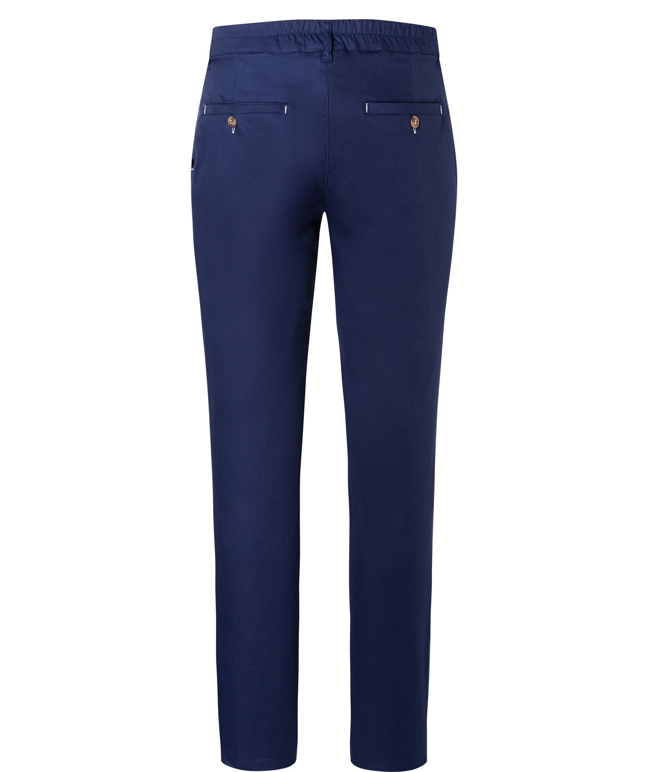 Karlowsky chino bukser med stretch, Navy, large image number 2