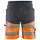 Blåkläder work shorts, Medium grey/Hi-Vis Orange, Medium grey/Hi-Vis Orange, swatch