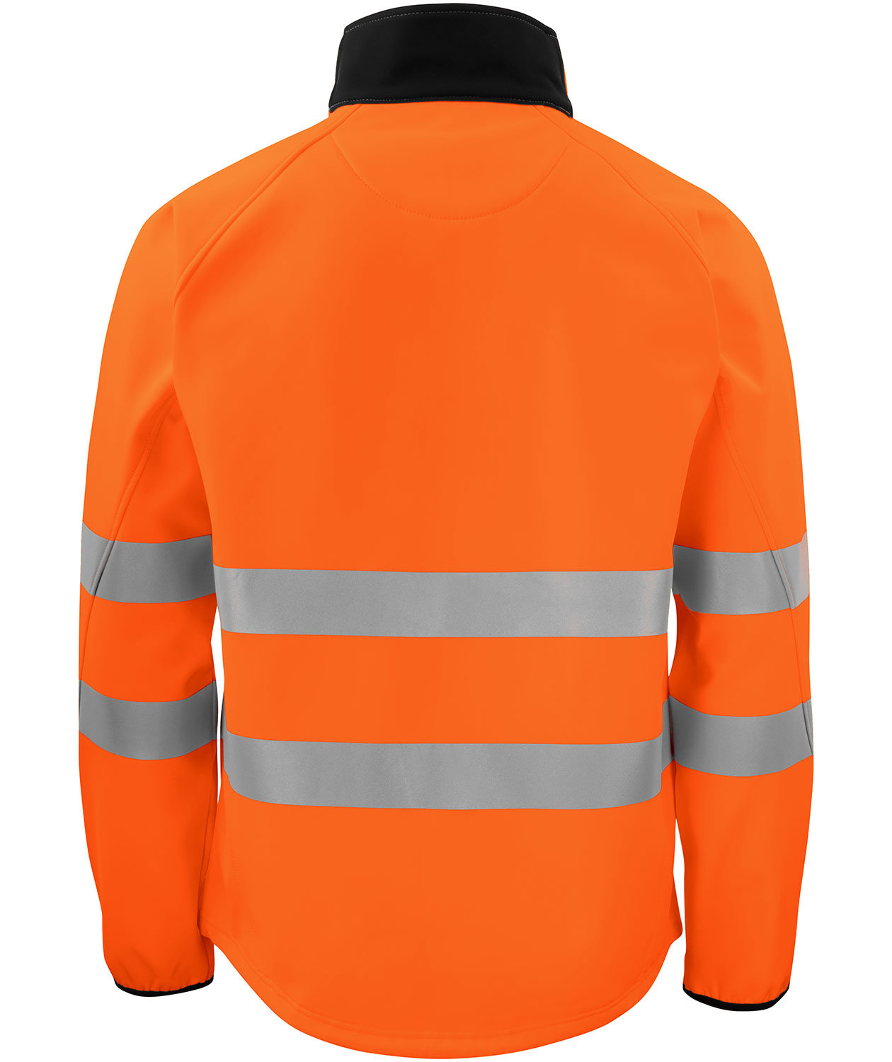 ProJob softshell jacket 6432, Hi-Vis Orange/Black, large image number 1