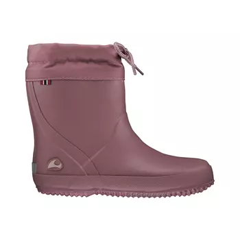 Viking Indie Alv Thermo Wool rubber boots for kids, Dusty Pink