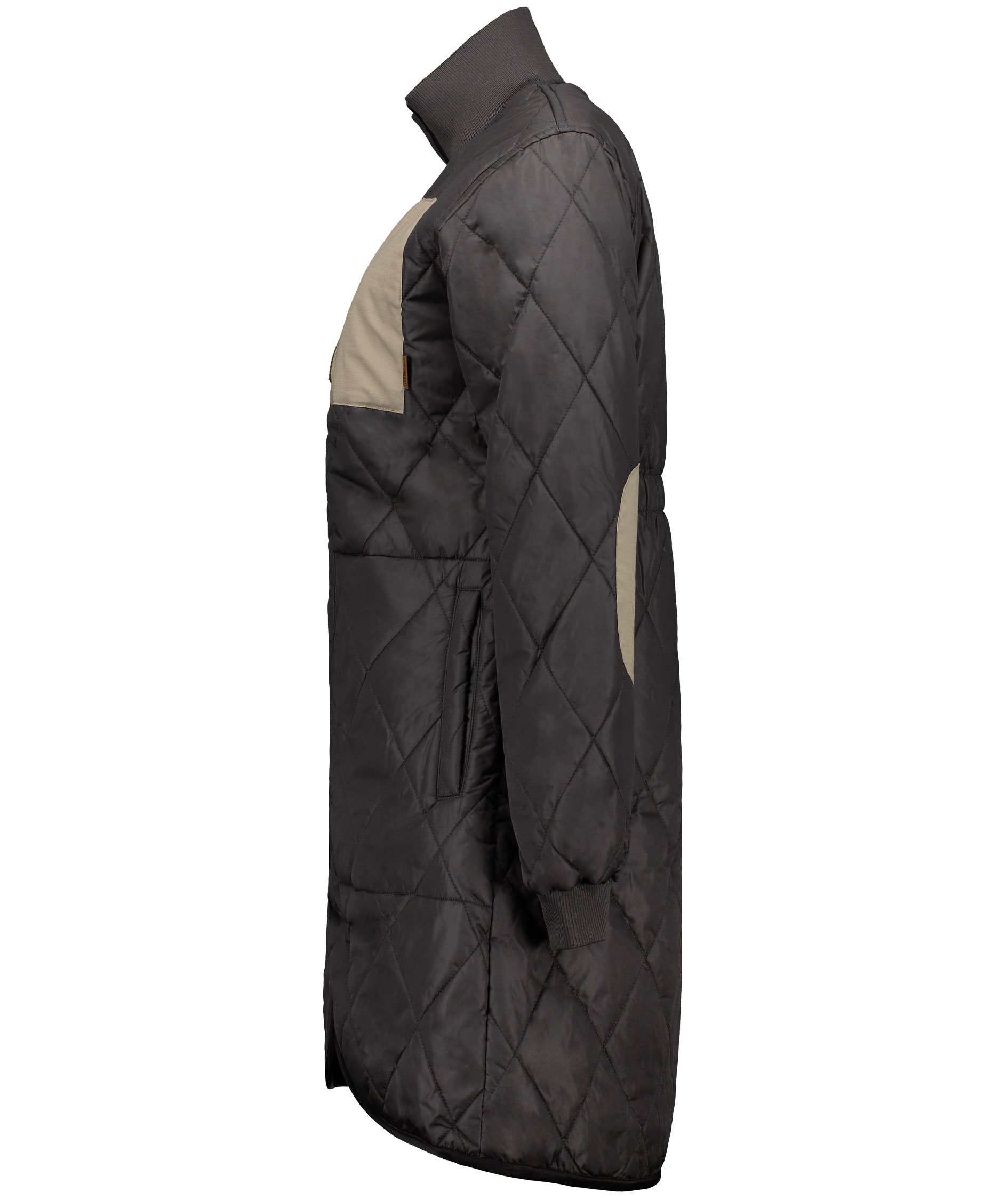 Westborn long women's thermal jacket, Black, large image number 4