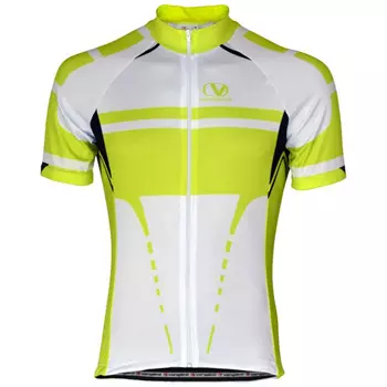 Vangàrd short-sleeved bike jersey, White/Green