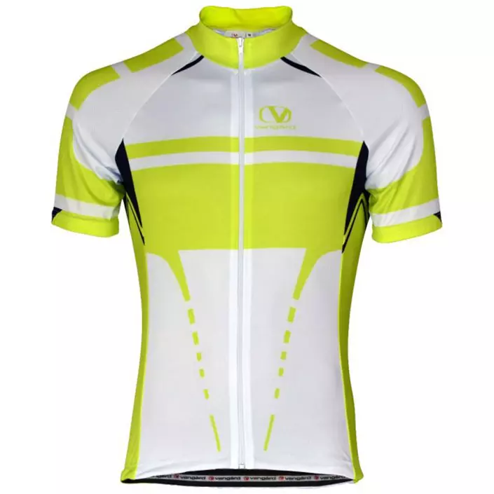 Vangàrd short-sleeved bike jersey, White/Green, large image number 0