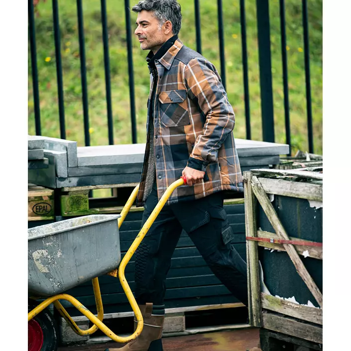 Mascot Customized flanellskjorta jacka, Nötbrun, large image number 5