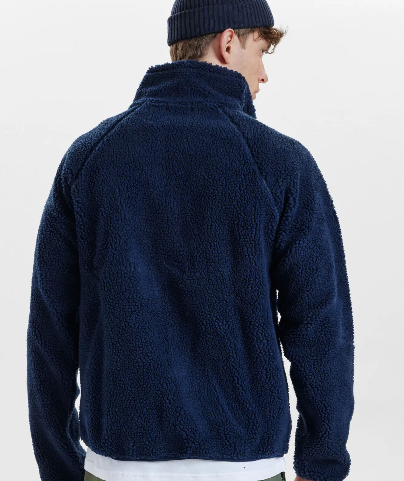 Rester&ouml;ds pile fleece jacket, Navy, large image number 2