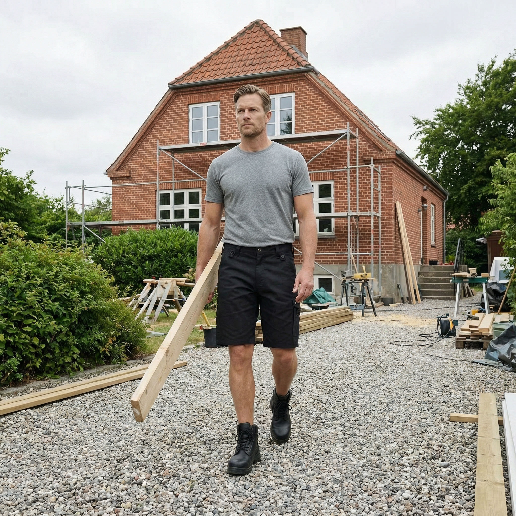 Westborn Core arbetsshorts, Black