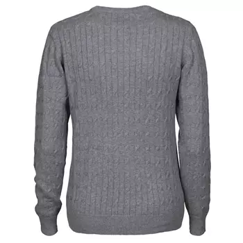 Cutter & Buck women's knitted pullover, Grey Melange