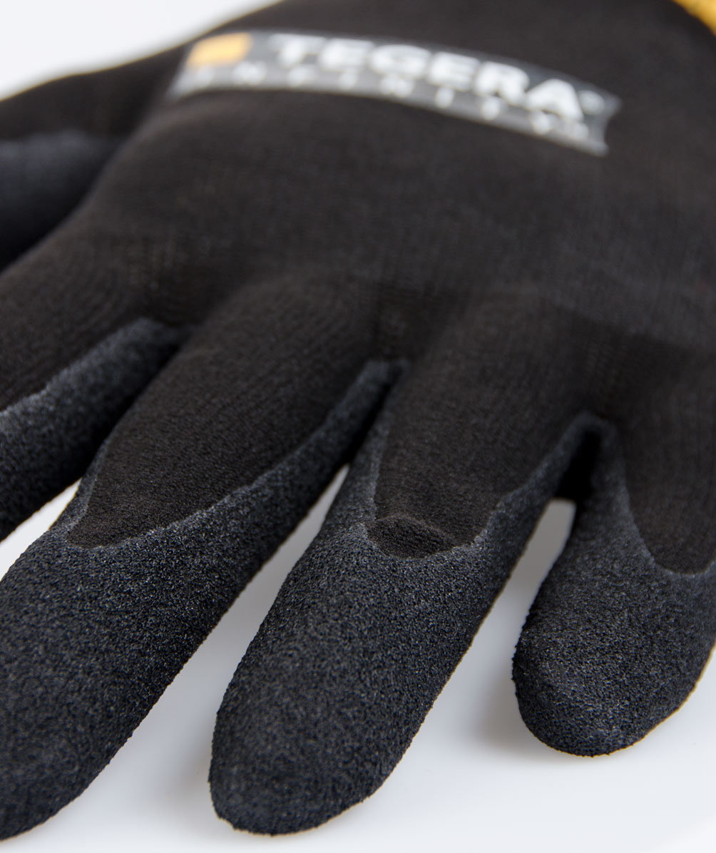 Tegera 8801 Infinity arbetshandskar, Svart/Gul