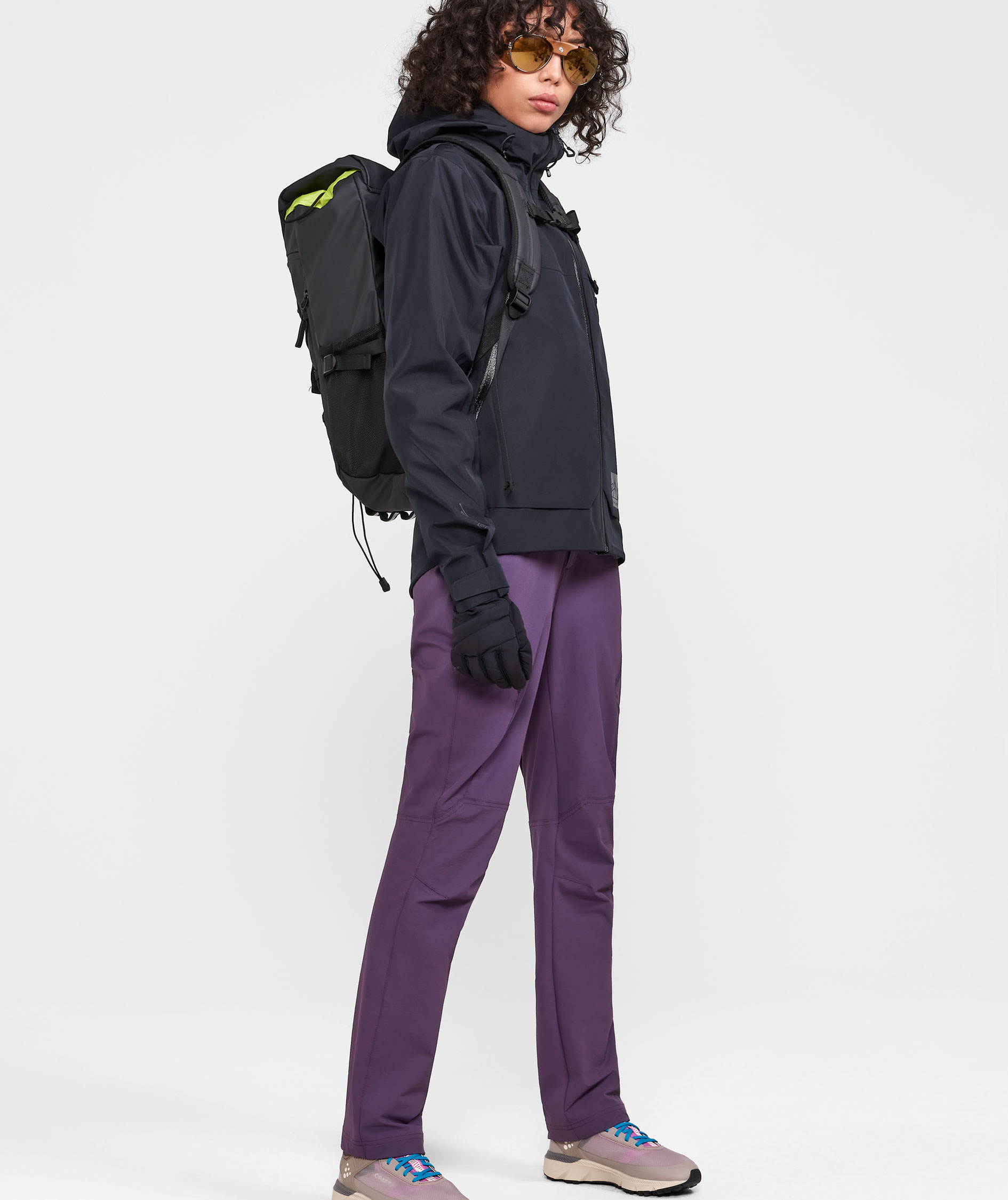 Craft ADV Explore dame skaljakke, Sort, large image number 3