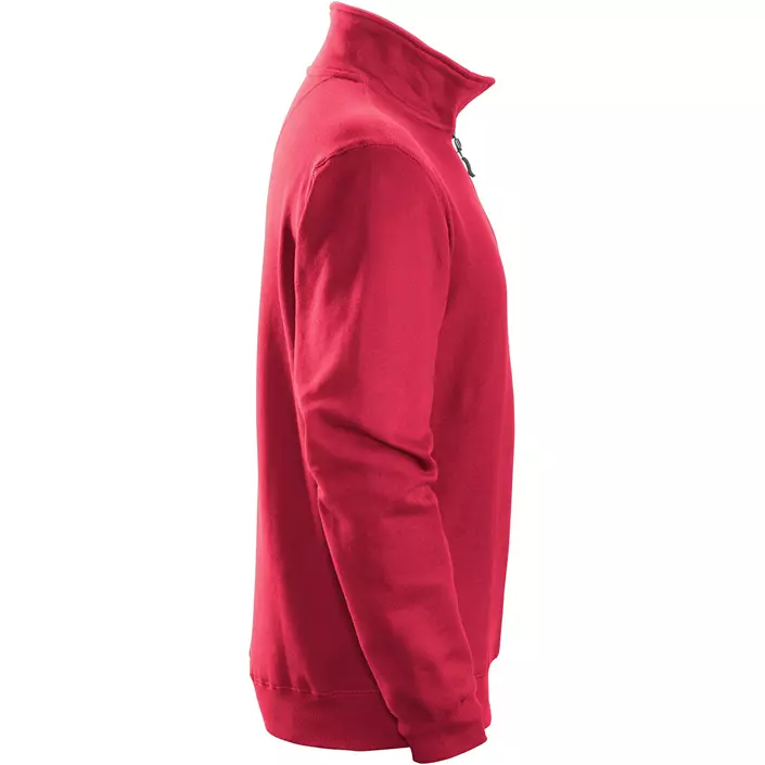 Snickers ½ zip sweatshirt 2818, Chili Red, large image number 3