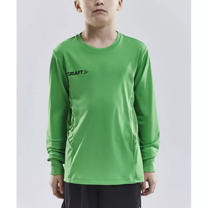 Craft Squad long sleeve goalkeeper jersey for kids, Craft green, large image number 1