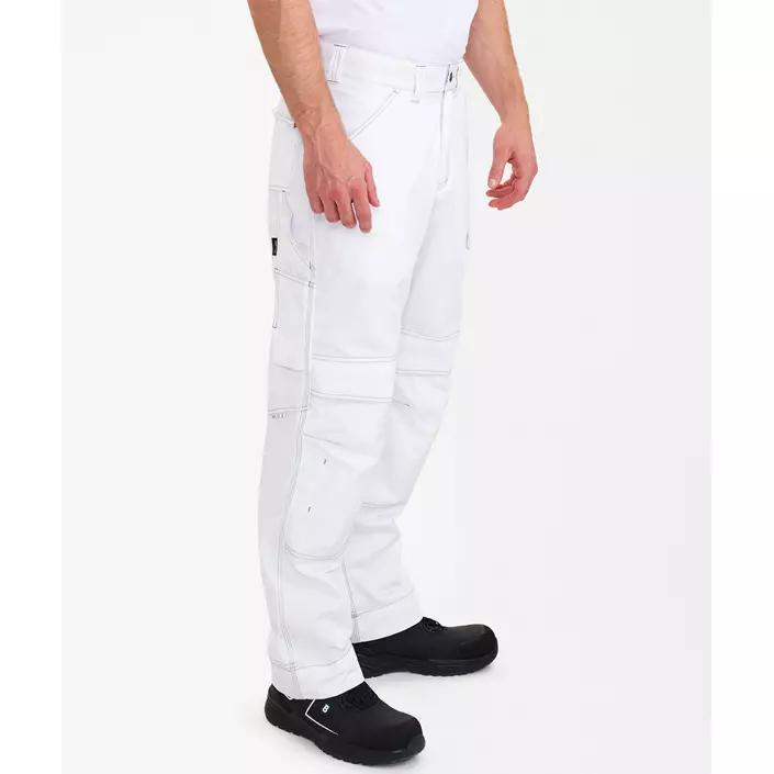 Engel Combat Work trousers, White, large image number 4