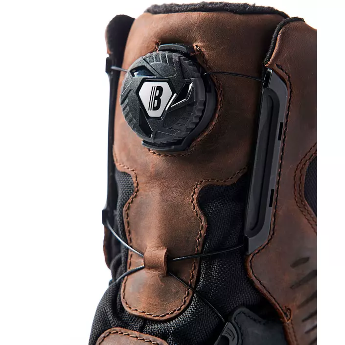 Blåkläder Storm winter safety boots S3, Brown/Black, large image number 5
