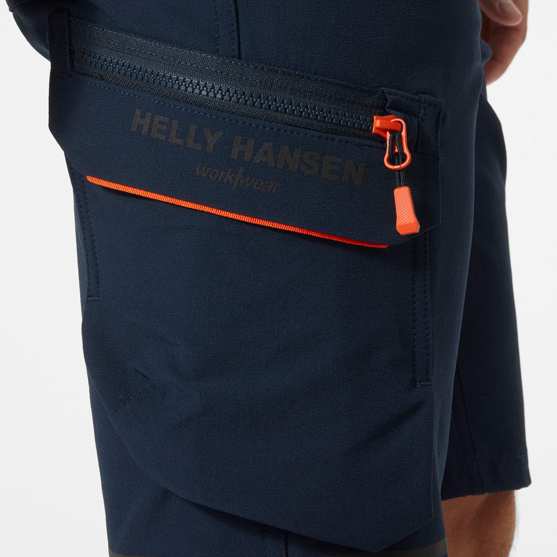 Helly Hansen Kensington serviceshorts full stretch, Navy, large image number 4