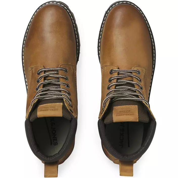 Jack & Jones JFWQUEENSWAY läderstövlar, Honey, large image number 2