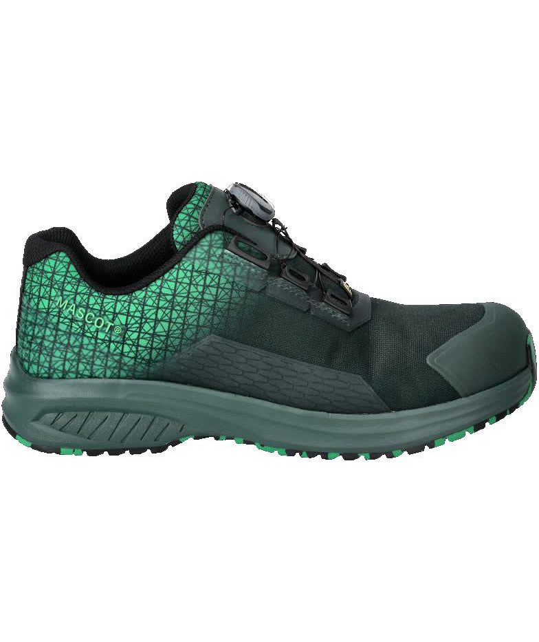 Mascot Accelerate Women's safety shoes S3S BOA, Grass green/green, Grass green/green, swatch