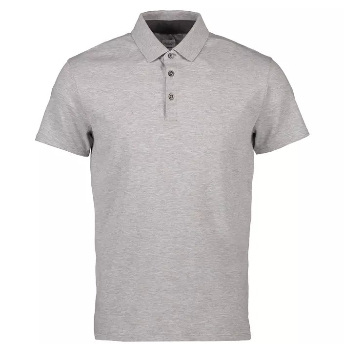 Seven Seas Polo T-skjorte, Light Grey Melange, large image number 0