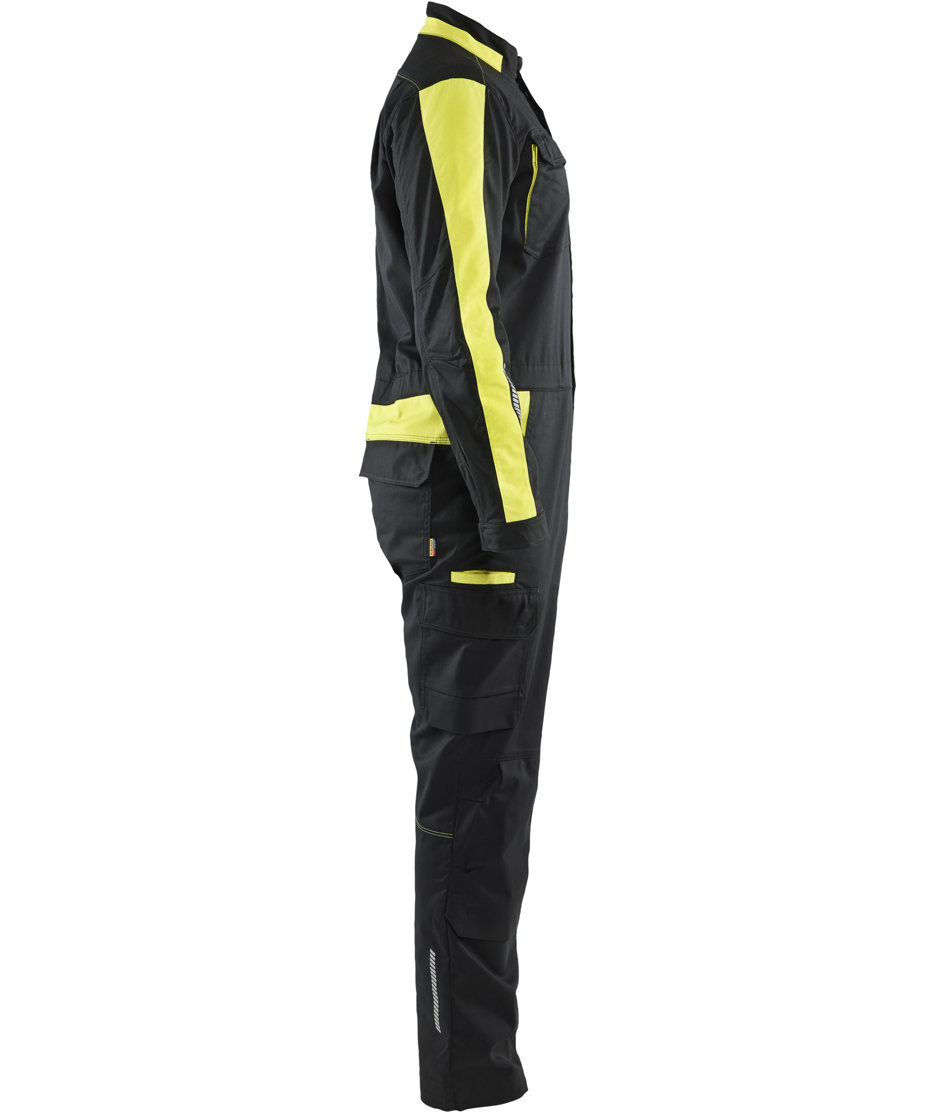 Bl&aring;kl&auml;der coverall, Black/Hi-Vis Yellow, large image number 2