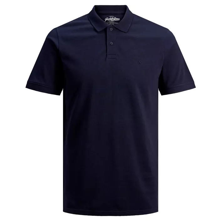 Jack & Jones JJEBASIC Polo T-shirt, Navy Blazer, large image number 0