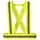 Portwest HV55 refleksstrop, Hi-viz gul, Hi-viz gul, swatch