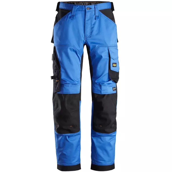 Snickers AllroundWork work trousers 6351, Blue/Black, large image number 0