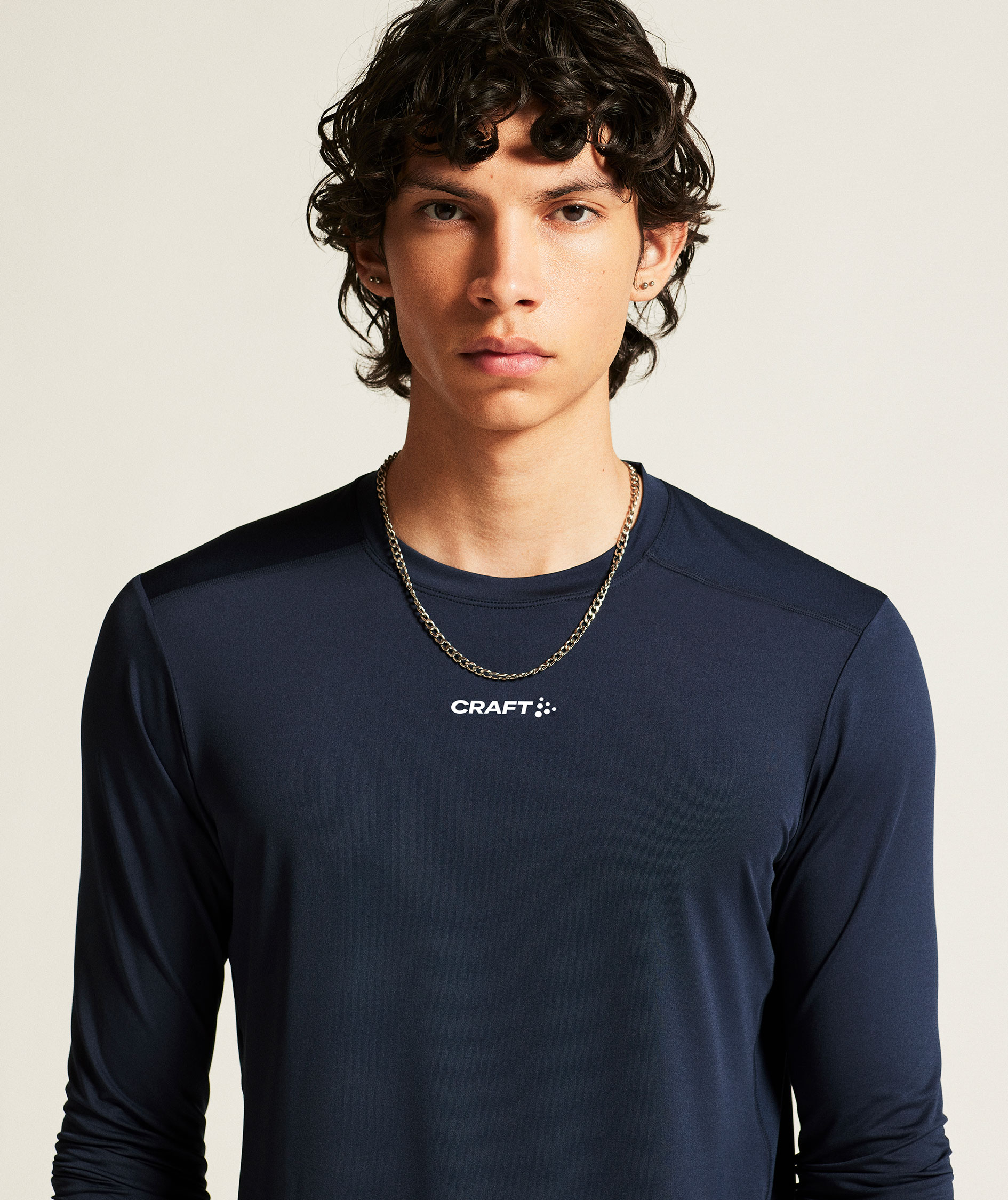 Craft ADV Essence long-sleeved T-shirt, Blaze, large image number 7