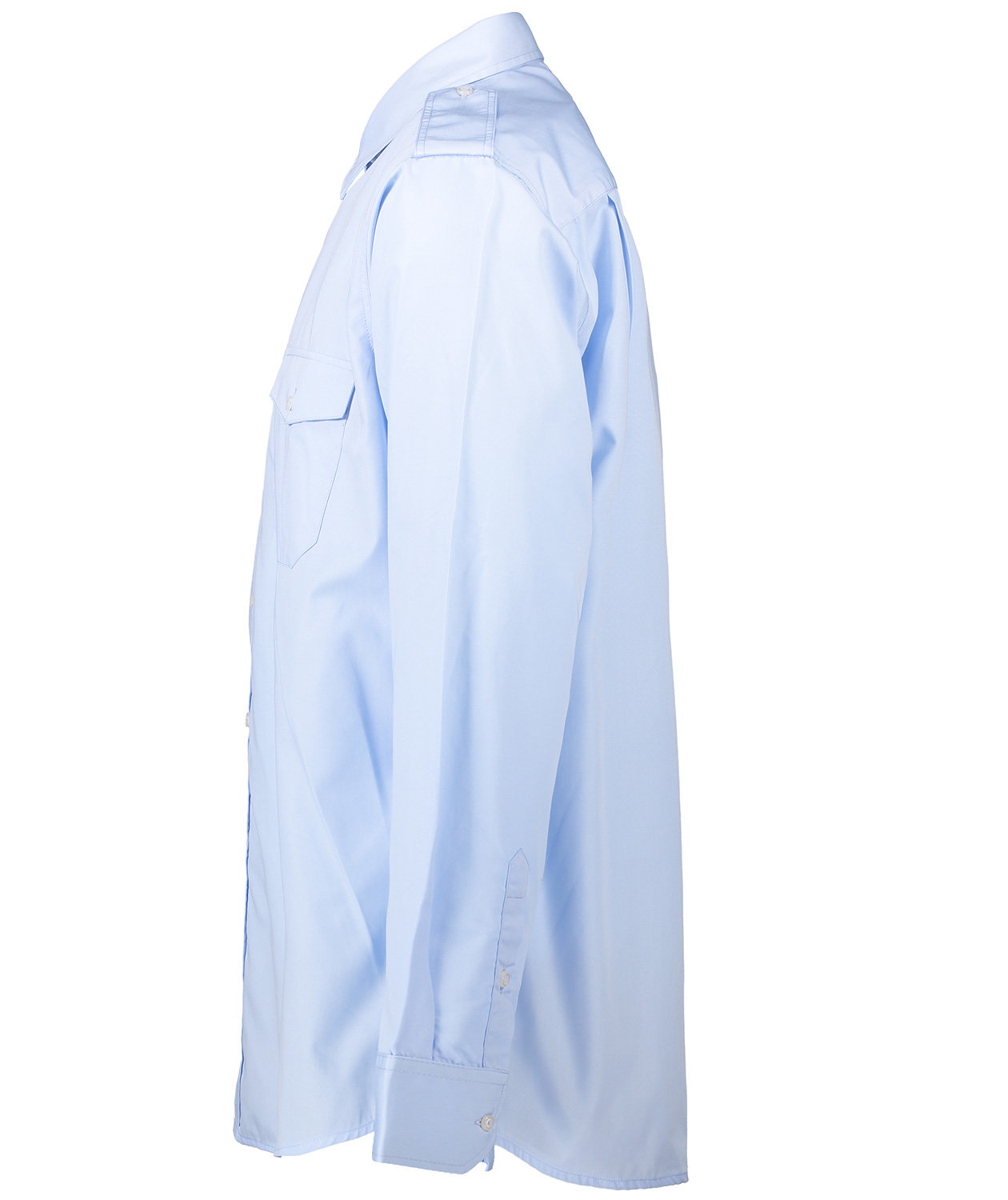 ID l&aring;ng&auml;rmad uniform skjorta, Ljusbl&aring;